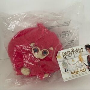 Wizarding World Harry Potter Pink Pygmy Puff Plush The Noble Collection NEW